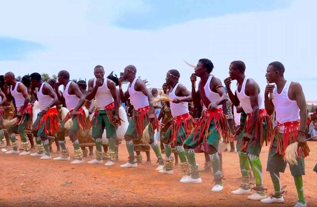 奈及利亞傳統活動展現傳統文化舞蹈